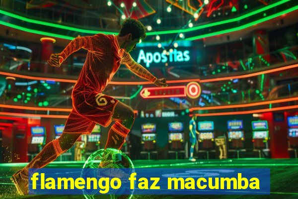 flamengo faz macumba